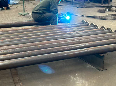 儋州20#无缝注浆管加工108*6钢花管棚管